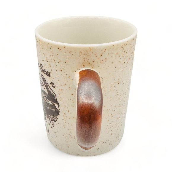 Vintage Carmel by the Sea Souvenir Brown Coffee Mug - California 1980s - Picture 2 of 7